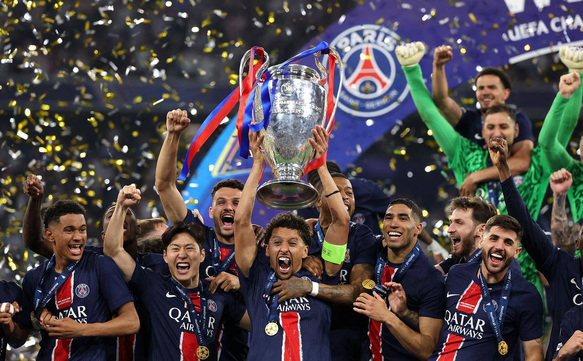 巴黎圣日尔曼逆转成功，晋级在望